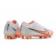 Nike Air Zoom Mercurial Vapor 15 Elite FG Bianco Arancio