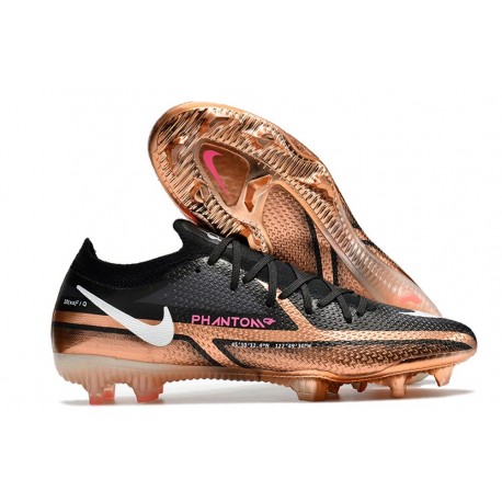 Nike Phantom GT ii Elite FG Rame Metallico Bianco Nero