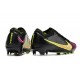Nike Air Zoom Mercurial Vapor 15 Elite FG Nero Giallo Rosa