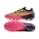 Nike Phantom GX Elite FG Nuovo Rosa Nero Giallo