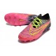 Nike Phantom GX Elite FG Nuovo Rosa Nero Giallo
