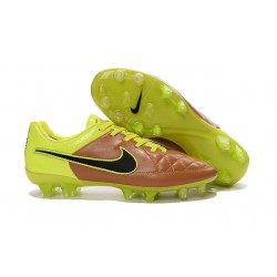Scarpa da Calcio Nike Tiempo Legend 5 FG ACC Canvas Volt Nero