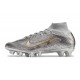 Nike Zoom Mercurial Superfly 9 Elite AG Pro Argento Oro