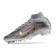 Nike Zoom Mercurial Superfly 9 Elite AG Pro Argento Oro
