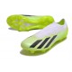 Scarpe da calcio adidas X Crazyfast.1 LL FG Bianco Nero Core Limone Lucido