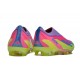 Scarpe da calcio adidas X Crazyfast.1 LL FG Korean Nights Son - Rosa Violeta Giallo