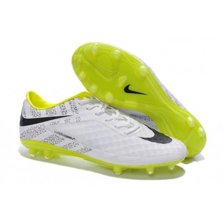 Nuove Scarpa Da Calcio Nike Hypervenom Phantom Fg ACC Rifrangenti Bianco Nero