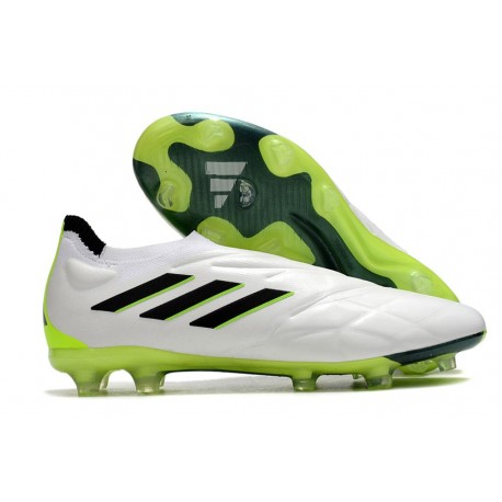 Scarpa adidas Copa Pure+ FG Crazyrush - Bianco Nero Core Limone Lucido