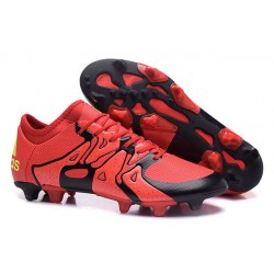 Nuove Scarpa da Calcio Uomo Adidas X 15.1 FG/AG Rosso Nero