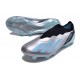 Scarpe da calcio adidas X Crazyfast.1 LL FG Argento Metallico Bliss Blu Nero Core
