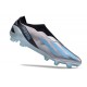 Scarpe da calcio adidas X Crazyfast.1 LL FG Argento Metallico Bliss Blu Nero Core