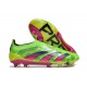 adidas Predator Elite Senza Lacci FG Team Verde Solare Shock Giallo Lucid Lemon