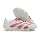 Scarpe adidas Predator 24 Elite FG Bianco Rosso