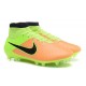 Nuovo Nike Magista Obra FG ACC Scarpe Calcio Giallo Volt Nero