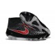 Nuovo Nike Magista Obra FG ACC Scarpe Calcio Nero Rosso