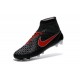Nuovo Nike Magista Obra FG ACC Scarpe Calcio Nero Rosso