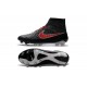 Nuovo Nike Magista Obra FG ACC Scarpe Calcio Nero Rosso