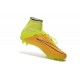 Scarpa Calcio Nike Hypervenom Phantom 2 Terreni Duri FG Leather Giallo Volt Nero