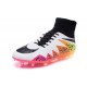 Scarpa Calcio Nike Hypervenom Phantom 2 Terreni Duri FG Bianco Nero Rosa