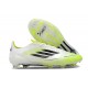 Scarpa Adidas F50 Elite FG Bianco Nero Giallo