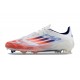 Scarpa Adidas F50 Elite FG Ftwr Bianco Rosso Solare Blu Lucido