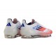 Scarpa Adidas F50 Elite FG Ftwr Bianco Rosso Solare Blu Lucido