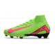 Nike Scarpe Mercurial Superfly 10 Elite FG Verde Rosa