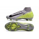 Nike Scarpe Mercurial Superfly 10 Elite FG Grigio Verde