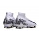 Nike Scarpe Mercurial Superfly 10 Elite FG Bianco Nero