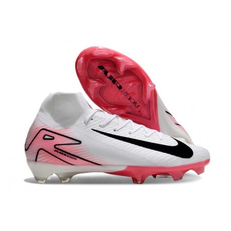 Nike Scarpe Mercurial Superfly 10 Elite FG Bianco Rosso Nero