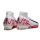 Nike Scarpe Mercurial Superfly 10 Elite FG Bianco Rosso Nero