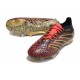Scarpe adidas Predator 24 Elite FG Rosso Oro Nero