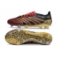 Scarpe adidas Predator 24 Elite FG Rosso Oro Nero