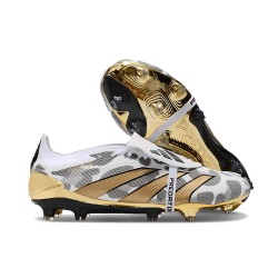 adidas Predator 24 Elite FT FG Oro Metallizzato Bianco Grigio