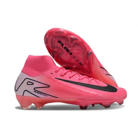 Nike Scarpe Mercurial Superfly 10 Elite FG Rosa Bianco Nero