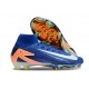 Nike Scarpe Mercurial Superfly 10 Elite FG Blu Bianco Arancio