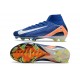 Nike Scarpe Mercurial Superfly 10 Elite FG Blu Bianco Arancio