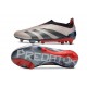adidas Predator Elite Senza Lacci FG Platin Met Nero Aurora Carbone
