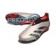adidas Predator Elite Senza Lacci FG Platin Met Nero Aurora Carbone