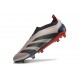 adidas Predator Elite Senza Lacci FG Platin Met Nero Aurora Carbone