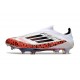adidas F50+ Senza Lacci FG Bianco Rosso Nero