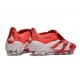 Adidas Predator 2025 Elite FT FG Rosso Lucido Bianco Nero