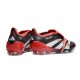 Adidas Predator 2025 Elite FT FG X MOMENTS Nero Bianco Rosso Vivido