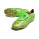Adidas Predator 2025 Elite FT FG Limone Lucido Rosa Lucido Blu Fusion