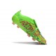 Adidas Predator 2025 Elite FT FG Limone Lucido Rosa Lucido Blu Fusion