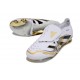 Adidas Predator 2025 Elite FT FG Ftwr Bianco Nero Oro Met