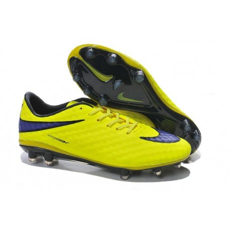 Neymar Scarpa Da Calcio Nike Hypervenom Phantom Premium Fg Giallo Viola