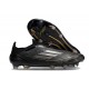 Adidas F50 Elite Senza Lacci FG Nero Core Ferro Metallizzato Oro Met