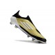 Adidas F50 Elite Senza Lacci FG Oro Met Nero Bianco
