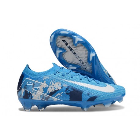 Scarpa Nike Zoom Mercurial Vapor 16 Elite FG Blu Bianco